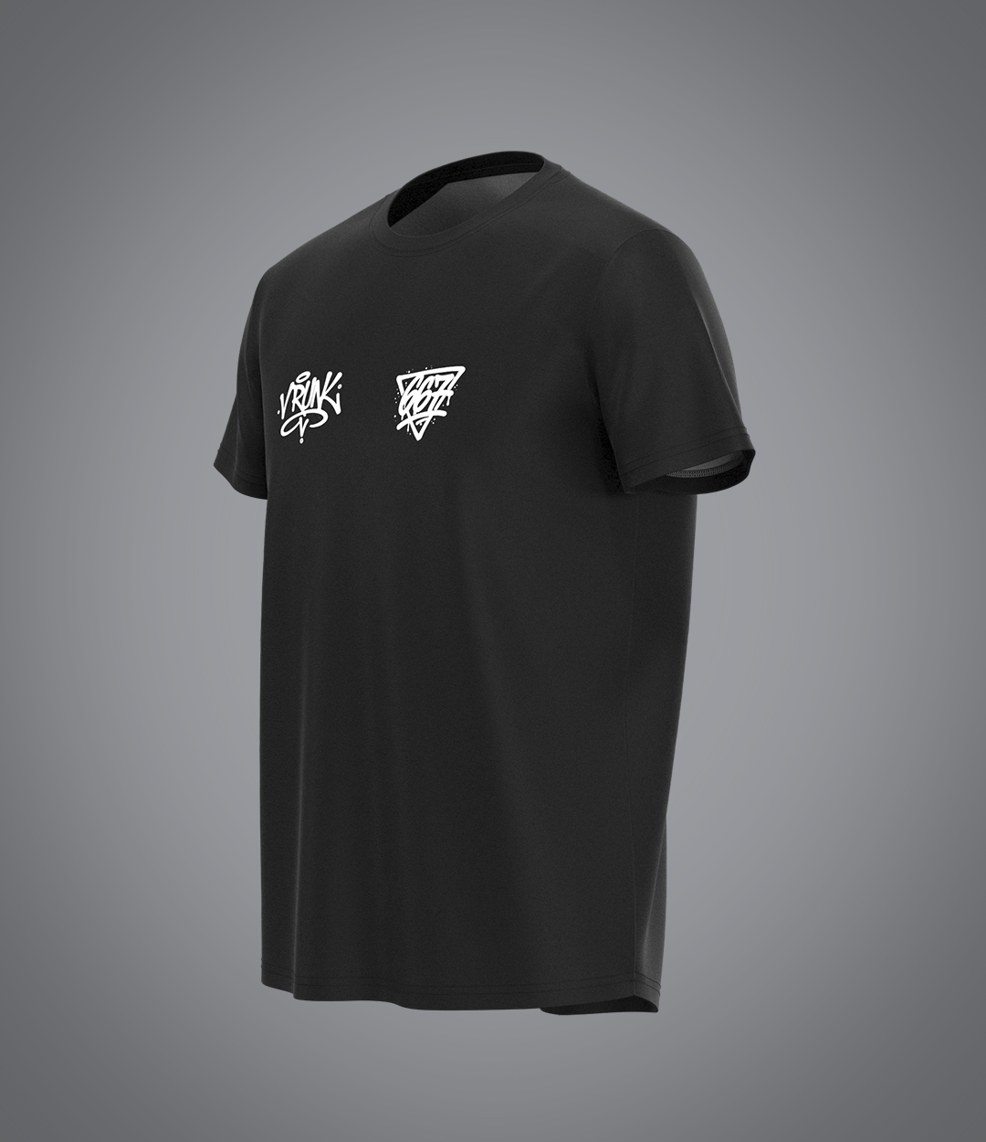 T-shirt noir VRUNK X 667