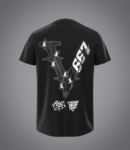 T-shirt noir VRUNK X 667
