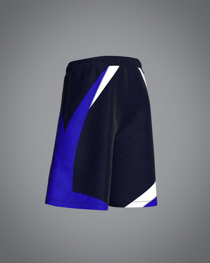 VRUNK X UNKNOWN - TRACK SHORT BLUE