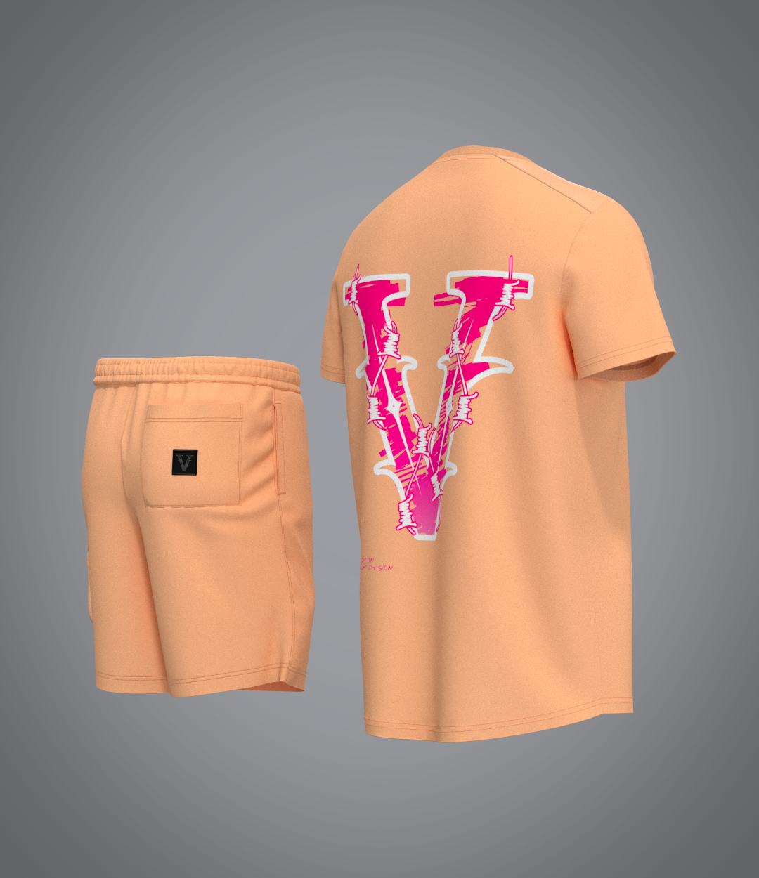 Ensemble Peach Pop