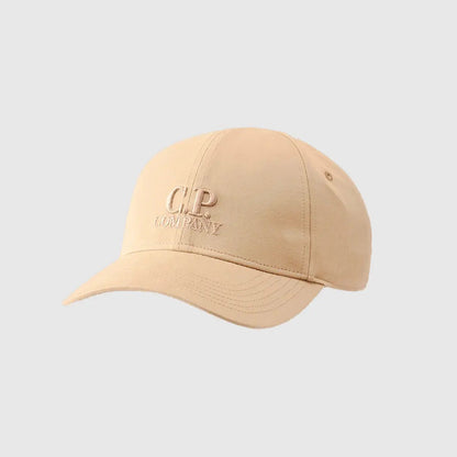 Casquette en gabardine avec logo