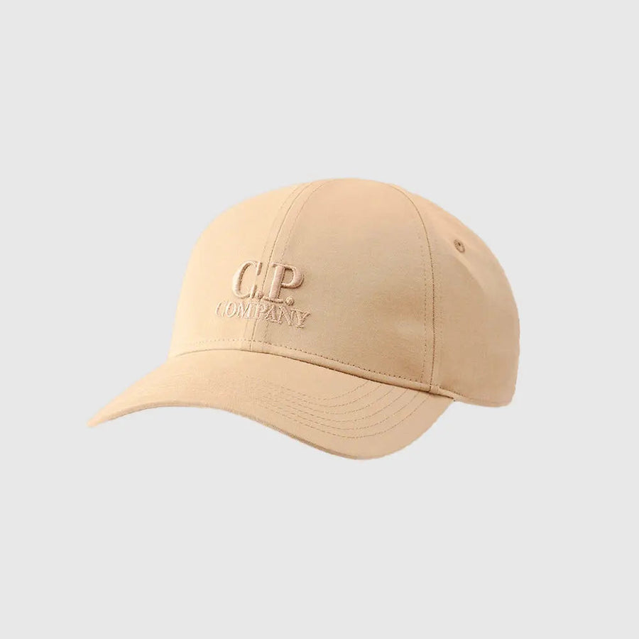 Casquette en gabardine avec logo