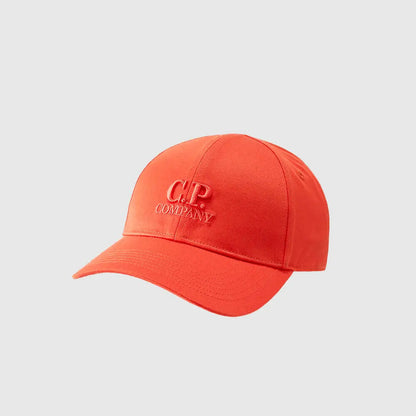 Casquette en gabardine avec logo