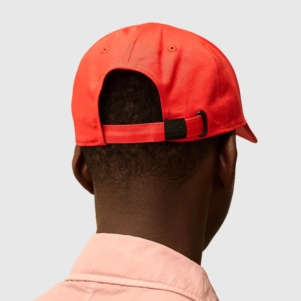 Casquette en gabardine avec logo