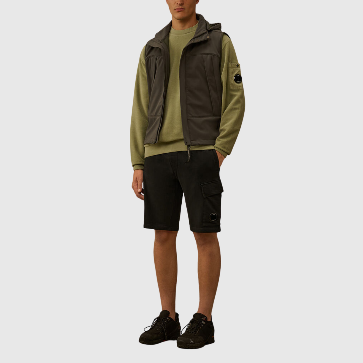 Short C.P. Company en coton
